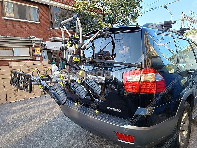 아트원 이지랙 2대용 및 버즈렉 파일럿2.3(2대용,3대용) 후미형자전거캐리어 최저가--1